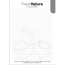 Bloc de notas Fossil Natura